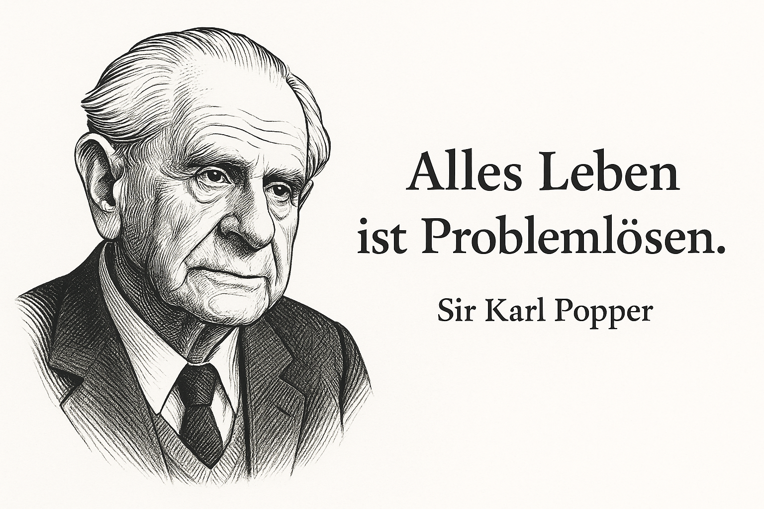 「Alles Leben ist Problemlösen.」――哲学者ポパーの格言と、心の苦しみを解く「サヨナラ・モンスター」