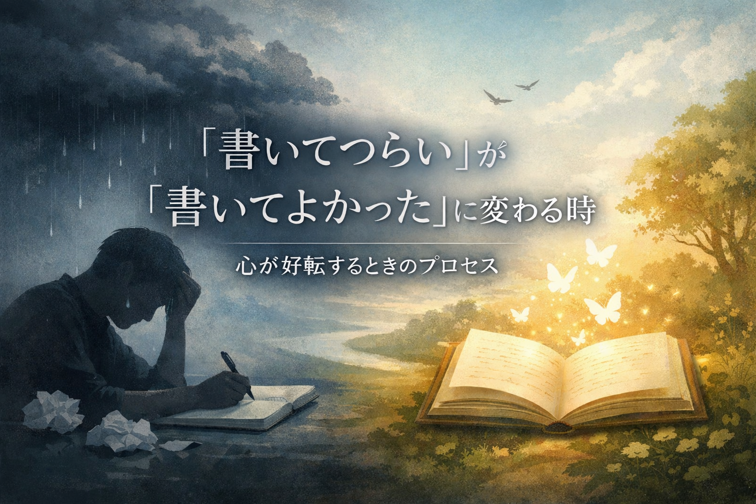 <span style="color: #ebb0c3;"><i class="icon-lock-closed"></i></span>&nbsp;ジャーナリングで「いったん悪化」に見える現象：あとから楽になるプロセス